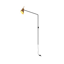 Load image into Gallery viewer, Balance Swing Arm Wall Light in Louro Freijó.
