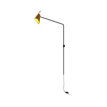 Load image into Gallery viewer, Balance Swing Arm Wall Light in Teak.
