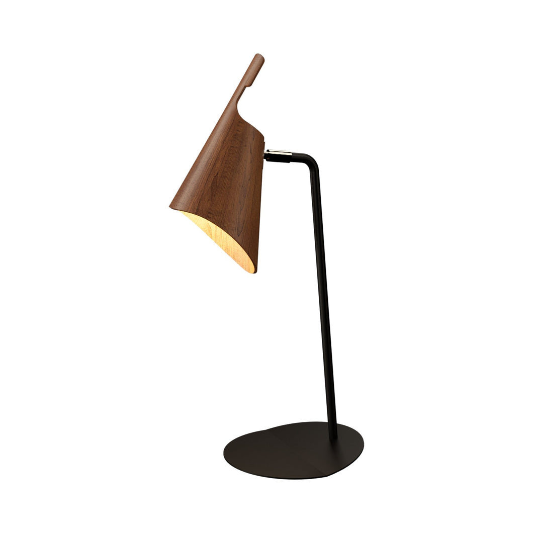 Balance Table Lamp in Imbuia.