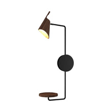 Load image into Gallery viewer, Balance Wall Light in American Walnut.
