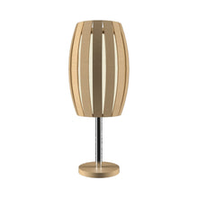 Load image into Gallery viewer, Barrel Table Lamp in Maple.
