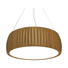 Load image into Gallery viewer, Barril LED Drum Pendant Light in Louro Freijó (35.43-Inch).

