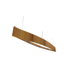 Load image into Gallery viewer, Canoe LED Pendant Light in Teak (Small).
