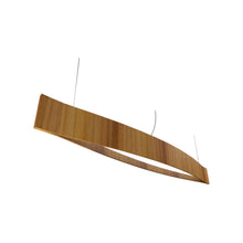 Load image into Gallery viewer, Canoe LED Pendant Light in Teak (Medium).
