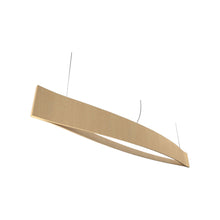 Load image into Gallery viewer, Canoe LED Pendant Light in Maple (Medium).
