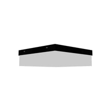 Load image into Gallery viewer, Clean Slim LED Flush Mount Ceiling Light in Matte Black (Small).
