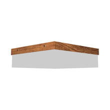 Load image into Gallery viewer, Clean Slim LED Flush Mount Ceiling Light in Imbuia (Large).
