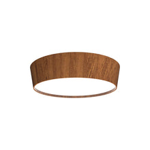 Load image into Gallery viewer, Conical LED Flared Flush Mount Ceiling Light in Imbuia (21.65-Inch).
