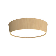 Load image into Gallery viewer, Conical LED Flared Flush Mount Ceiling Light in Maple (25.59-Inch).
