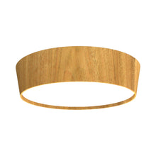 Load image into Gallery viewer, Conical LED Flared Flush Mount Ceiling Light in Louro Freijó (29.53-Inch).
