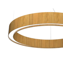 Load image into Gallery viewer, Cylindrical LED Pendant Light in Detail.

