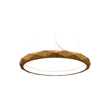 Load image into Gallery viewer, Facet LED Pendant Light in Teak (Small).
