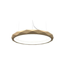 Load image into Gallery viewer, Facet LED Pendant Light in Maple (Small).
