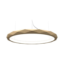 Load image into Gallery viewer, Facet LED Pendant Light in Maple (Large).
