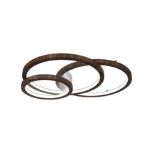 Load image into Gallery viewer, Frame LED Ceiling / Wall Light in American Walnut (Medium).
