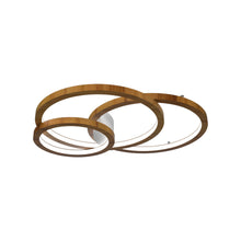 Load image into Gallery viewer, Frame LED Ceiling / Wall Light in Teak (Medium).
