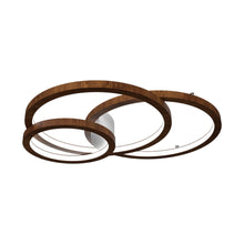 Load image into Gallery viewer, Frame LED Ceiling / Wall Light in Imbuia (Large).
