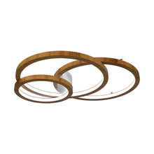 Load image into Gallery viewer, Frame LED Ceiling / Wall Light in Teak (Large).
