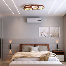 Load image into Gallery viewer, Frame LED Ceiling / Wall Light in bedroom.
