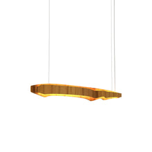 Load image into Gallery viewer, Horizon LED Linear Pendant Light in Satin Blue (39.37-Inch).
