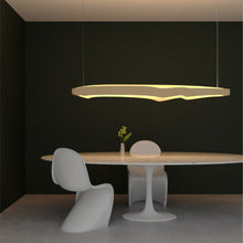 Load image into Gallery viewer, Horizon LED Linear Pendant Light in living room.
