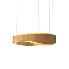Load image into Gallery viewer, Horizon LED Pendant Light in Louro Freijó (31.5-Inch).
