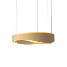 Load image into Gallery viewer, Horizon LED Pendant Light in Maple (31.5-Inch).
