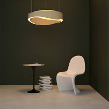 Load image into Gallery viewer, Horizon LED Pendant Light in living room.
