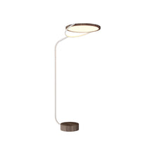 Load image into Gallery viewer, Naiá LED Floor Lamp in American Walnut (Small).
