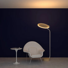 Load image into Gallery viewer, Naiá LED Floor Lamp in living room.
