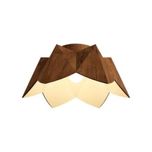Load image into Gallery viewer, Physalis Flush Mount Ceiling Light in Imbuia (Small).
