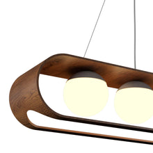 Load image into Gallery viewer, Sfera Linear Pendant Light in Detail.
