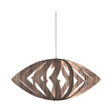 Load image into Gallery viewer, Versatile Pendant Light in American Walnut (Large).
