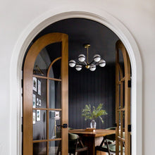 Load image into Gallery viewer, Ace Chandelier in dining room.
