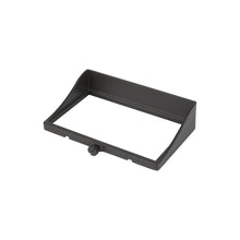 Load image into Gallery viewer, Adjustable Beam Wall Wash Hood in Bronze on Aluminum (Horizontal).

