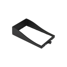 Load image into Gallery viewer, Adjustable Beam Wall Wash Hood in Bronze on Aluminum (Vertical).
