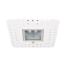 Load image into Gallery viewer, Aether 2 Inch Adjustable Trimless Square LED Recessed Trim in Brushed Nickel.
