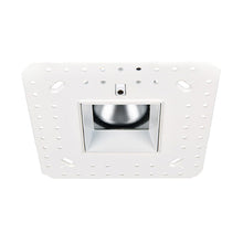 Load image into Gallery viewer, Aether 2 Inch Downlight Trimless Square LED Recessed Trim in Brushed Nickel.
