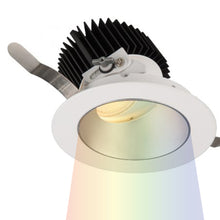 Load image into Gallery viewer, Aether 3.5 Inch Adjustable Round LED Recessed Trim in Detail.
