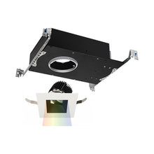 Load image into Gallery viewer, Aether 3.5 Inch Adjustable Square LED Recessed Trim in Black/White (Color Changing).
