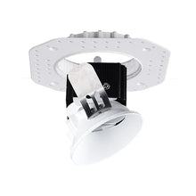 Load image into Gallery viewer, Aether 3.5 Inch Adjustable Trimless Round Downlight LED Recessed Trim in White.

