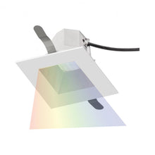 Load image into Gallery viewer, Aether 3.5 Inch Downlight Square LED Recessed Trim in Detail.
