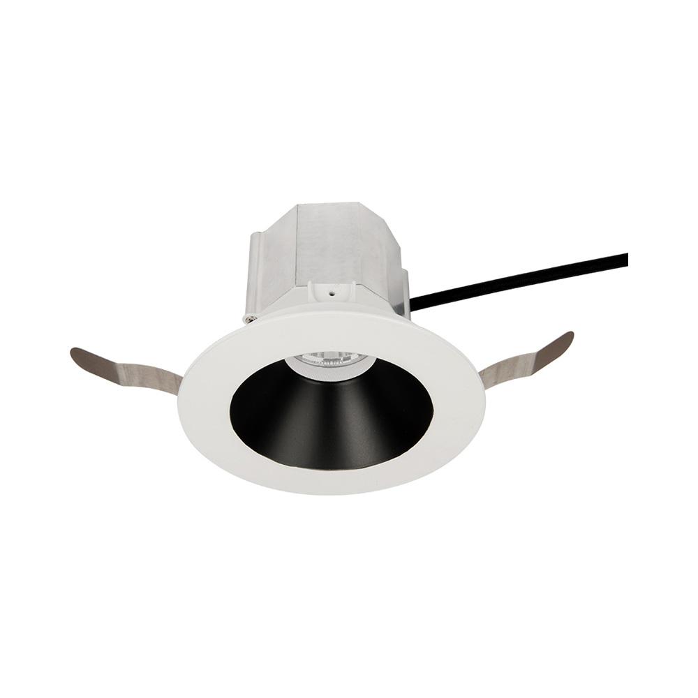 Aether 3.5 Inch Round Downlight LED Recessed Trim in Black/White (2700K/3000K/3500K/4000K).
