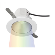 Load image into Gallery viewer, Aether 3.5 Inch Round Downlight LED Recessed Trim in Detail.
