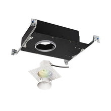 Load image into Gallery viewer, Aether 3.5 Inch Trimless Round Downlight LED Recessed Trim in White (Color Changing).
