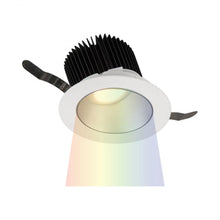 Load image into Gallery viewer, Aether 3.5 Inch Wall Wash Round LED Recessed Trim in Detail.
