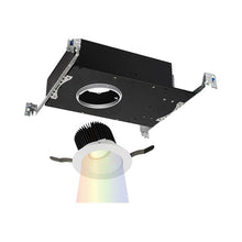 Load image into Gallery viewer, Aether 3.5 Inch Wall Wash Round LED Recessed Trim in White (Color Changing).
