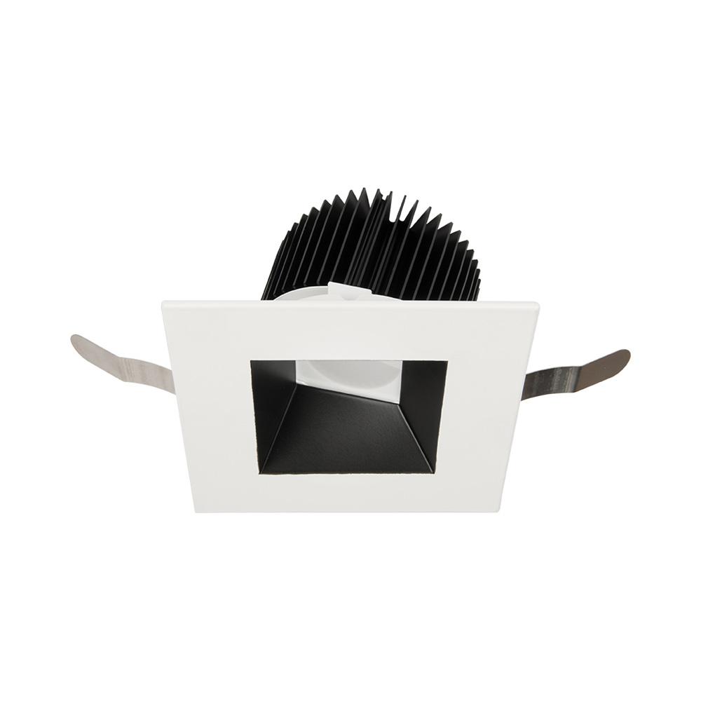 Aether 3.5 Inch Wall Wash Square LED Recessed Trim in Black/White (2700K/3000K/3500K/4000K).