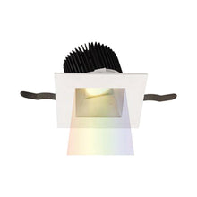 Load image into Gallery viewer, Aether 3.5 Inch Wall Wash Square LED Recessed Trim in Haze White (Color Changing).
