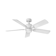 Load image into Gallery viewer, Afton LED Ceiling Fan in Chalk White.
